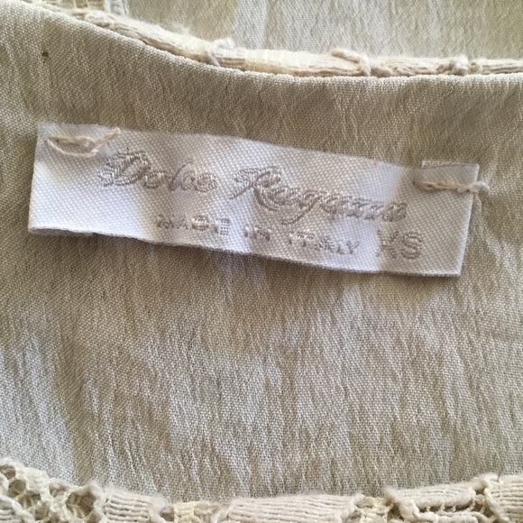 SILK AND LACE DOLCE RAGAZZA SPLIT BACK TANK - Picture 8 of 8